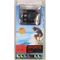 NEW FULL HD 1080P ACTION CAM WITH MOUNTS