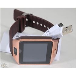 NEW COPPERTONE BLUE TOOTH SMARTWATCH WITH CAMERA