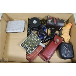 BOX W/KNIFE, WATCH, ALLTRADE UTILITY