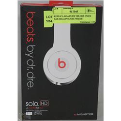 REPLICA BEATS BY DR.DRE OVER EAR HEADPHONES WHITE