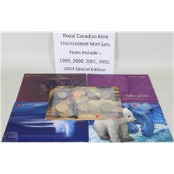 ROYAL CANADIAN UNCIRCULATED MINT COIN SETS