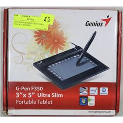NEW GENIUS G-PEN 3"X5" ULTRA SLIM WITH CORDS