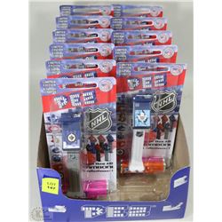 FLAT WITH 11 ASSORTED COLLECTIBLE ZAMBONI PEZ