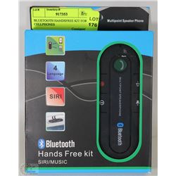 BLUETOOTH HANDSFREE KIT FOR CELLPHONES