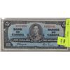 Image 1 : 1937 CANADIAN $5.00 BILL