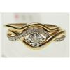 Image 1 : #15-10K YELLOW GOLD DIAMOND RING SET