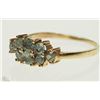 Image 2 : #18-10K YELLOW GOLD ALEXANDRITE RING