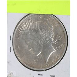 1922  US PEACE SILVER DOLLAR