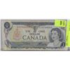 Image 1 : 26) BANK OF CANADA $1  GEM 1973 SERIAL NO. ECH