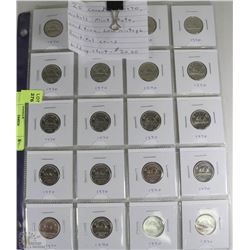 20 CANADIAN 1970 NICKLES