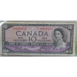 DEVIL'S FACE POKER HAND LOW NUMBER $10 CANADA