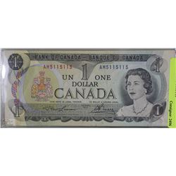 RADAR 2 DIGIT REPEATER $1 DOLLAR 1973 5115115