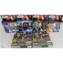ESTATE COLLECTION OF 6 STAR WARS ACTION FIGURES