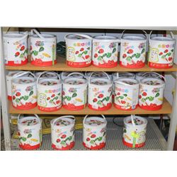 SET OF 22 WOOD CUTTING TOY SET - FRUIT / VEGETABLE