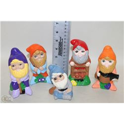 FLAT OF CERAMIC GNOMES