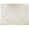 Image 1 : #39-10K YELLOW GOLD DIAMONDS BY YARD NECKLACE