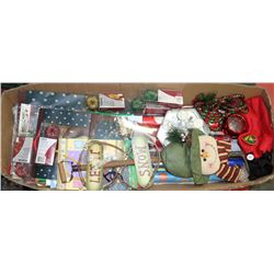 LARGE BOX W/14 ROLLS OF NEW WRAPPING