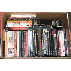 BOX W/50 DVD MOVIES INCL. BOX SETS