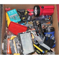 LARGE FLAT WITH ASSORTED DEWALT BITS, ASSORTED