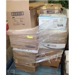 PALLET OF NEW  OFFICE SUPPLIES INCL NEW PADDED