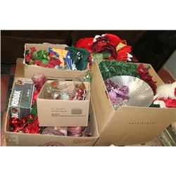 PALLET OF CHRISTMAS ITEMS