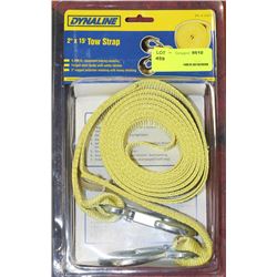DYNALINE 2" X15' TOW STRAP