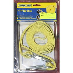 DYNALINE 2" X15' TOW STRAP
