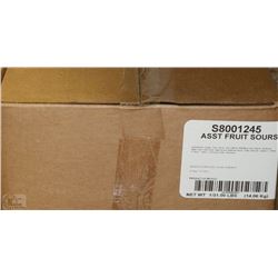 CASE OF ASST FRUIT SOURS