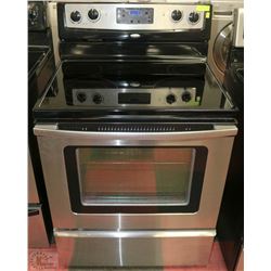STAINLESS STEEL  WHIRLPOOL FLAT TOP STOVE