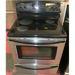 S/S FRIDGIDAIRE FLAT TOP STOVE