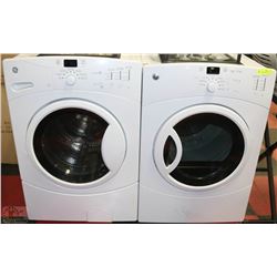 GE WASHER AND DRYER SET FRONT LOADERS ENERGY STAR