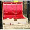 Image 1 : LARGE ESTATE JEWELLERY BOX WITH CONTENTS