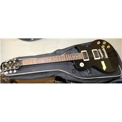 EPIPHONE LES POUL 1000 BLACK WITH SOFT CASE
