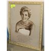 Image 1 : PRINCESS DIANA MEMORIAL FRAMED PRINT