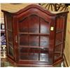 Image 1 : WOOD WALL HANGING MINI DISPLAY CABINET