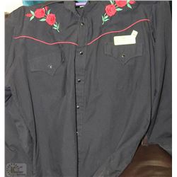 NEW ELY CATTLEMAN SHIRT SZ LARGE