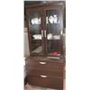 Image 1 : 2 PC CABINET WIT LIGHTING