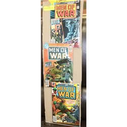3 MEN OF WAR ARM WAR COMICS