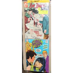 2 TWELVE CENT ROMANCE COMICS