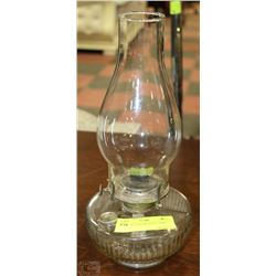 VINTAGE COAL OIL NIGHT LAMP