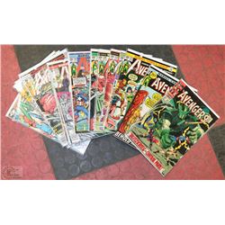 BOX OF OLD AVENGERS COMICS
