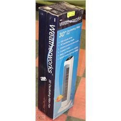 WEATHER WORXS 30" OSCILLATING PILLAR FAN