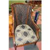 Image 1 : DELUXE BAMBOO AND WICKER ARMCHAIR