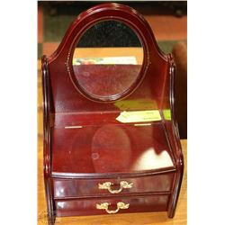 WOOD ESTATE JEWELLERY BOX