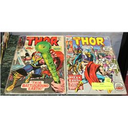 THE MIGHTY THOR COMIC BOOKS 15 CENT & 12 CENT