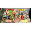 Image 1 : THE MIGHTY THOR COMIC BOOKS 15 CENT & 12 CENT