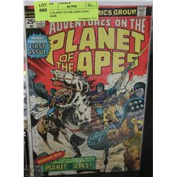 #1 PLANET OF THE APES COMIC BOOK