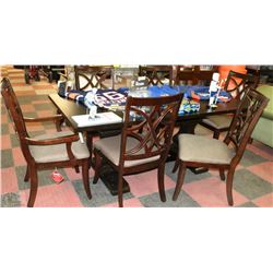 NEW DELUXE KITCHEN TABLE WITH 6 CHAIRS