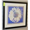 Image 1 : FRAMED FLORAL PICTURE