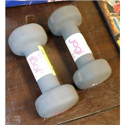 PAIR OF 5LB DUMBELLS